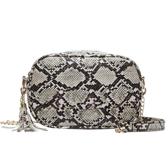 🆕️SALE!Snake Print Crossbody Messenger Bag💕 - Picture 8 of 11